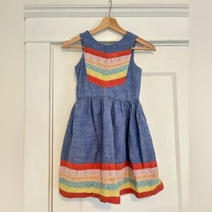 Aphorism Girls Spring Cotton Dress, Size 10